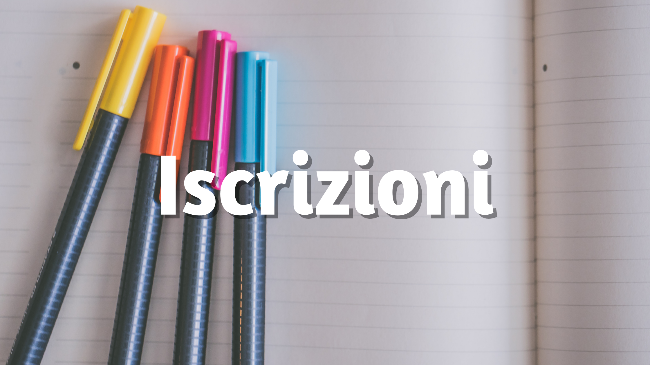 Iscrizioni
